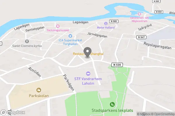 Röda Korset Laholm Mötesplats Kupan - Laholm karta