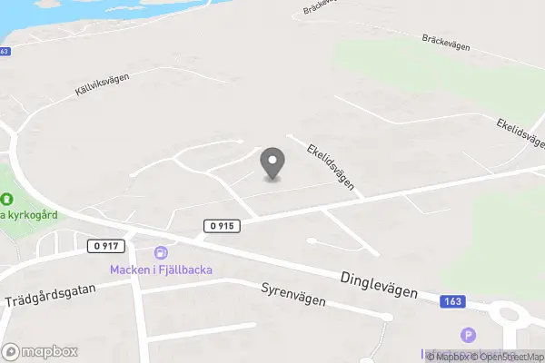 Röda Korset Mötesplats Kupan - Fjällbacka karta