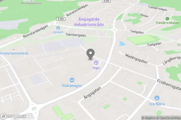Röda Korset Second hand Kungälv - Kungälv karta