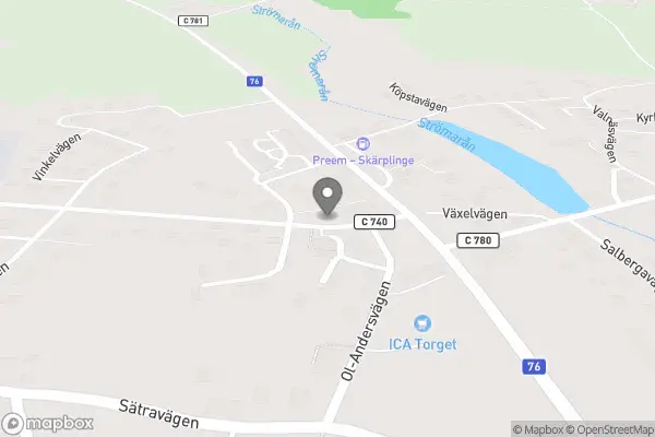 Rödakorset Kupan - Skärplinge karta