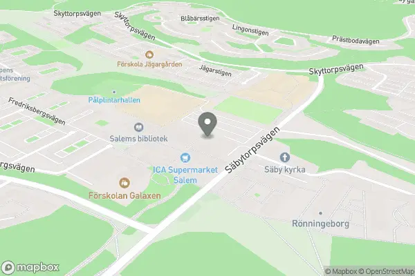 Salem Centrum - Rönninge karta