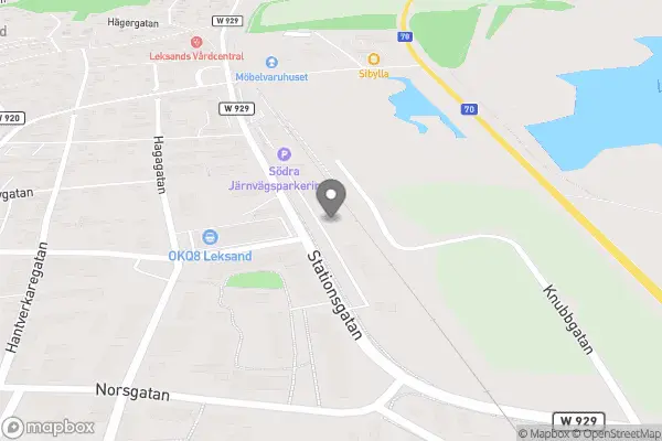 Secondaire - Leksand karta