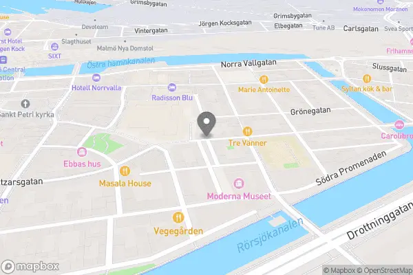 Stadsmissionens Second hand och Kafé - Malmö karta