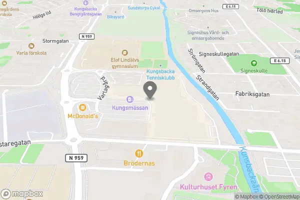 Stadsmissionens Secondhand - Kungsbacka karta