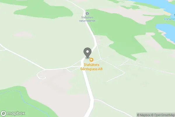 Stafsäter Gårdsglass - Sturefors karta