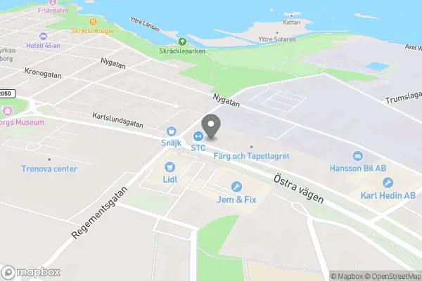 Storegårdens Kuriosabod - Vänersborg karta