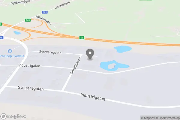 Svedala Loppis - Svedala karta