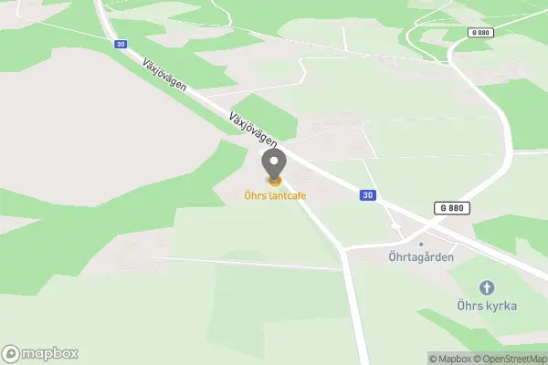 Systrarna Skogströms Lantcafé - Ör karta