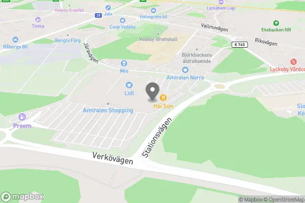 Telenor Amiralen - Lyckeby karta