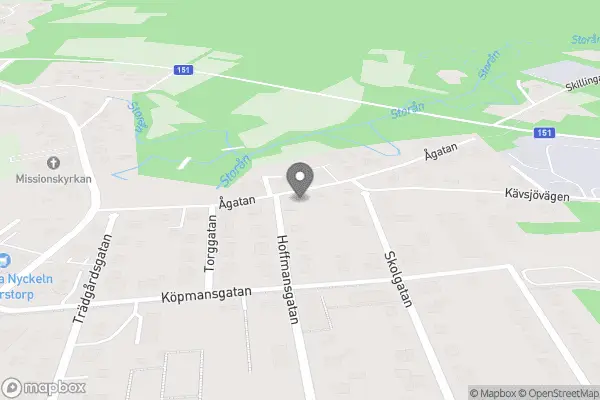 Tjernobylbarnens secondhandbutik - Hillerstorp karta