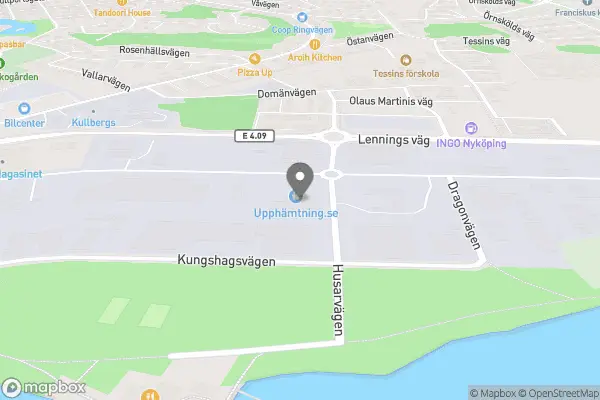 Upphämtning.se - Nyköping karta