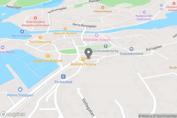 Västkustkyrkan Secondhand - Strömstad karta