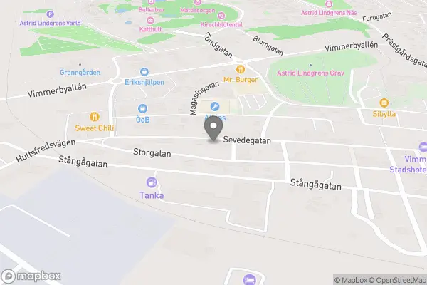 Vimmerby Auktionshall - Vimmerby karta