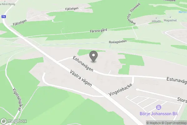 Vingelebacke - Norrtälje karta